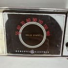 Vintage 1965 General Electric Ge Brown Alarm Clock Solid State Radio Made In Usa