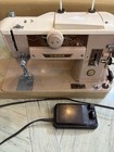 Singer Model 401a Sewing Machine With Foot Pedal  No Cord Untested