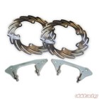 Streamline Utv Front Oversize Big Brake Rotor Kit 270mm Can-am Maverick X3 All