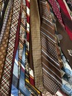 Pack Lot 40 Pc Vintage Men Neckties Lot Mix Quilt Craft Repurpose Wholesale Lots