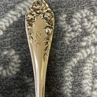 Beautiful Rose By Wallace Sterling Silver Sugar Spoon