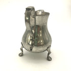 Vintage Williamsburg Stieff Pewter Three Footed Creamer Cw83-29 3 75 h X4 w