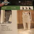 Petsafe 2-way Interior Cat Door White 5-3 4 Flap Opening For Cats Up To 15 Lb