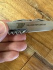 Williams Pipeline Co  12 Nos Multi Tool Knives Silver Colored New In Box