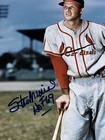 Stan Musial  hof 69  Signed 11x14 Glossy Photo Cardinals Baseball Auto Jsa   Stm
