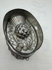 Antique Victorian Tin Jelly Mould Mold Scottish Thistle  R2