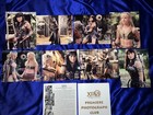 Ultra Rare Xena Premiere Photo Club June 2005  the Crusader  Picture Set