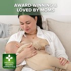 Manual Breast Pump For Breastfeeding  Silicone  Clear 4oz 100ml