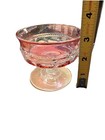 Vintage Kings Crown Cranberry Flashed Dessert Cups-set Of 8 Pedestal Bowls