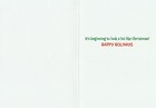 Christmas Card - Happy Holidays - Dog - Funny - Christmas Tree