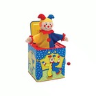      Free Ship Schylling Jester Jack In The Box Musical Toy Kids 18m 
