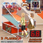 2 Players Arcade Basketball Game Set Led Light Electronic Scoreboard Basketba   