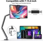 Long Arm Aluminum Foldable Tablet Stand Holder Desk Mount For Ipad 13  12 9  11 