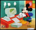 Dn41 St vincent Grenadines Mnh Disney Cartoons Animation Mickey On The Internet