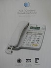 At t Cl2909 Corded Phone Speakerphone 65 Caller Id call Waiting White - Open Box