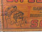 Lifebuoy Soap Wood Wooden Box Crate Antique Rare Logo Boston Ma Rustic Primitive