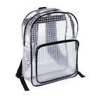 Engineer Bag -15 7 Inches Transparent Cleanroom Tool Backpack Simple Black 16l