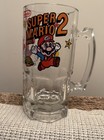 Vintage Nintendo Super Mario Bros 2  1989  8  Beer Stein Mug - Glass