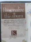 K   Company 12x12 - Frame A Name Album - Personalized Scrapbook New