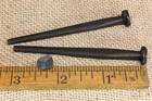 3  Rosehead 200 Nails Square Wrought Iron Vintage Spikes Antique Decorative