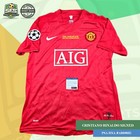 Cristiano Ronaldo Signed Manchester United 2008 Chl Final Jersey W  Psa Coa