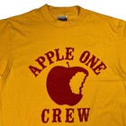 Vintage 1980s Apple One Crew Computer Tech Tee  m 
