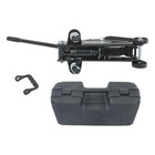 Black Hydraulic Trolly Service floor Jack 1 5 Ton  3 000 Lb  1 Year Warranty