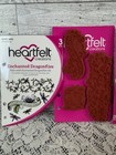 Heartfelt Creations Enchanted Dragonflies Rubber Cling Stamps And Dies Both Sets