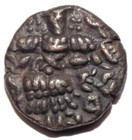 1003-28- Hunnic Dynasties Of Kashmir Sangramraja Deva 1 Stater Coin- 5 85 Gram-a