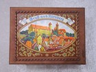 6bgfhh - Nuremberg Gingerbread Wooden Case - Vintage - Advertising - 40 Cm