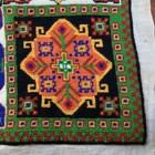 Vtg Unfinished Meredith Gladstone Needlepoint Persian Pillow Design Bohemian 19   