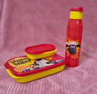 Tupperware Shaun The Sheep My Lunch With Flip Bottle And Inner Container -new
