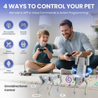 Smart Robot Dog Toy  Interactive Stem Robot Pet  Voice   Remote Control  App Pro