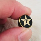 Vtg Texaco Gas Oil Company Employee Gold Star Logo Advertising Small Lapel Pin