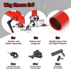 Upgraded Manual Tire Changer Duck Head Kit With Centering Cone For 16-21  Tires