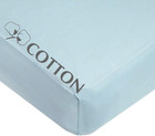 100  Natural Cotton Fitted Crib Sheet 52  X 28  - Soft  Breathable  Hypoallergen