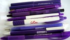 9 Lot Zyprexa Pharmaceutical Pharmacy Drug Rep Purple Pens New