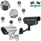 Dummy Fake Security Cctv Camera Led Light Surveillance Outdoor Security Ip54