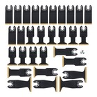 30pcs Oscillating Tool Blades Titanium Multi Tool Blades For Metal Wood Plastic
