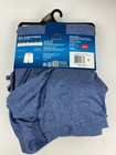 Hanes Tagless Men s Size X-large Blue   Black Knit Sleep 2 Pack Shorts New
