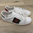 Gucci Sneakers Ace Bead   Sequin 9 5 G Lips Logo Trainer White