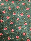 Lot Of 1  Yards Pink Flower Fabric