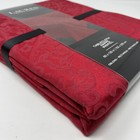 Ralph Lauren Solid Red Christmas Tablecloth 60x120 Nappe Mantel Rectangle