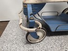 Vintage 50s Genuine Taylor-tot Baby Walker And Stroller Aqua Blue   White