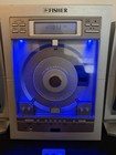 Vtg Fisher Slim-1400bl Vertical Cd   Am fm Stereo Works Great  Remote Included 