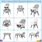 Xilingol 15-in-1 Convertible High Chair  2-in-1 Baby Highchair   Activity Center