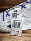 Adidas Box Hog 4 Lightweight Boxing Shoes White Blue Orange Jp9847 New Men Sz 10