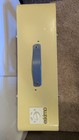 Vintage Eskimo 21   Metal 2-speed Box Fan Yellow Mcm Works Good