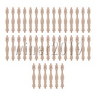 Unfinished Wooden Baluster Spindles For Home Furniture 5 31  Length Pack Of 36