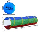 Kids 6ft Pop-up Play Tunnel Toy For Boys W  Mesh Windows   Case  Fast Exp Ship  